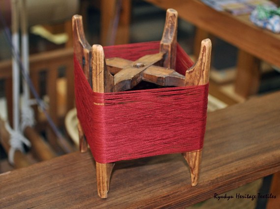 Shuri Cotton Spool 20/2 Cotton -- the Color of Shuri Castle